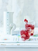 Coconut Cooler with redcurrants