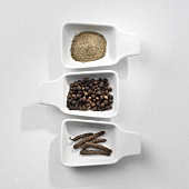 Various types of pepper