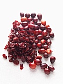 Cranberries, dried and fresh
