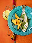 Marinated fish with sweet potatoes (Mexico)