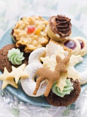 Plate of biscuits (Christmas)