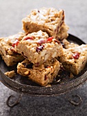 Cranberry and nut cakes