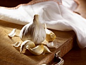 Garlic bulb with garlic cloves