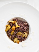 Forest mushroom risotto