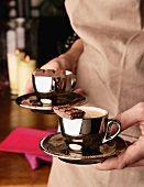 Grown-up hot chocolate (Hot chocolate with liqueur)
