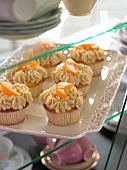 Pfirsich-Sahne-Cupcakes
