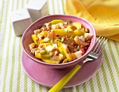 Potato salad with bacon