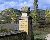 Entrance to Bodegas Granja Nuestra Senora de Remelluri, Labastida, Rioja
