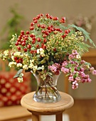 An arrangement of berries