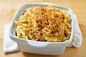 Lobster macaroni and cheese (Maine, USA)