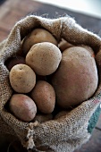 A sack of potatoes