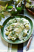 Potato salad with dill