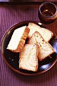 Slices of pineapple cake