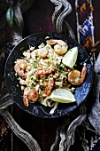 Pad Thai (Fried noodles with prawns, Thailand)