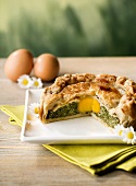 Torta pasqualina (Spinach and egg pie for Easter)