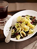 Orecchiette mit Balsamicolinsen