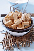 Krowki (milk fudge, Poland)