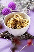 Sauerkraut mit Pilzen (weihnachtlich)