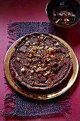 Chocolate caramel tart
