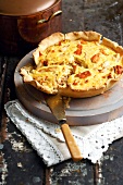 Smoked snoek quiche (South Africa)