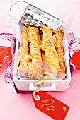 Cheese straws to give as a gift