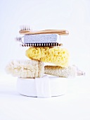 Brushes, sponges and comb