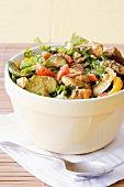 Chicken and vegetable salad