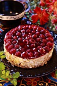 Raspberry cheesecake