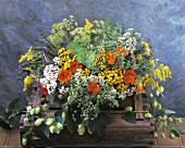 Colourful flower arrangement
