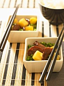 Japanisches Rindfleisch-Gemüse-Gericht