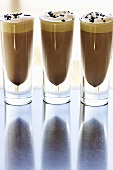 Kaffee-Kakao-Getränk mit Lakritze