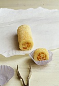 Marzipan sweets with dried apricot filling