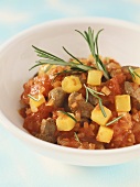 Turkish lamb and tomato stew with potatoes