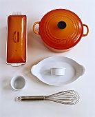 Equipment for making casseroles, terrines & soufflés