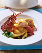 Lobster ravioli