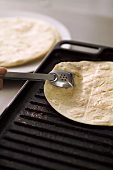 Preparing tortilla