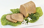 Foie gras d'Oie (Gänsestopfleberpastete mit Toast)