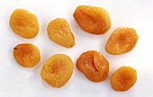 Several dried apricots