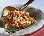 Millet risotto with sesame