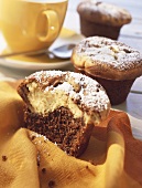 Chocolate quark muffins