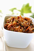 Red rice with tomatoes