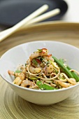 Shrimp and pasta salad