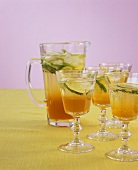 Apple and lime drink