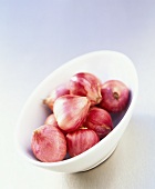 Thai shallots in a small bowl