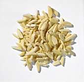 Slivered almonds in a heap