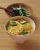 Coconut egg curry