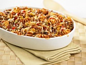 Pasta and mince bake