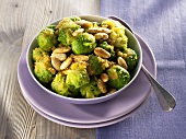 Brussels sprouts with almonds