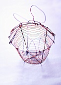A wire basket