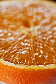 Half an orange (close up)